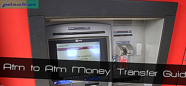 ATM till ATM Money Transfer Guide för indiska banker