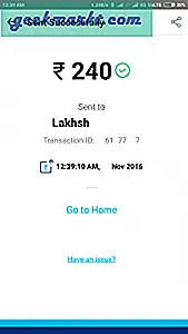 paytm, pengar, plånbok, bankkonto, mobil, användare, överföra, skicka, kommer, som, nummer, full, efteråt, göra, bara