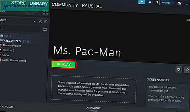 Hur spelar jag Retro-spel på Steam med Steam ROM Manager?