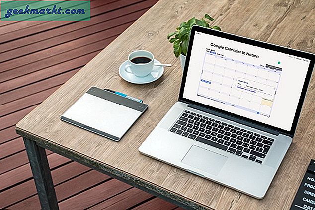 Hur man bäddar in Google Kalender i begreppet