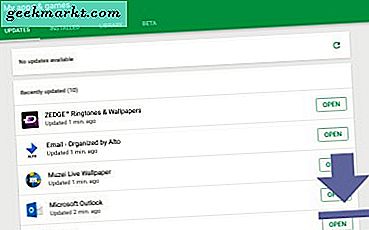 Så här uppdaterar du apper på Android