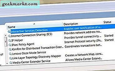 Så här felsöker du Interaktiv Services Detection i Windows