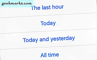 Så här rensar du historiken på iPhone