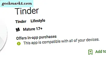 Så här tar du bort alla dina matcher på Tinder