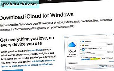 Så här får du tillgång till och använda iCloud i Windows